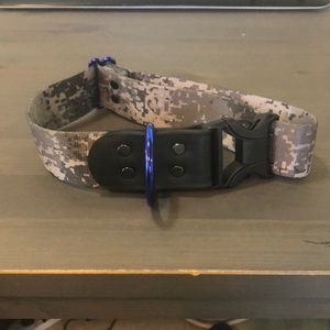 Digital camo dog collar